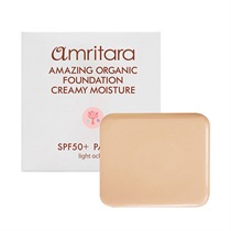 【amritara】アメージングオーガニックファンデーション クリーミーモイスチャー レフィル＜全4色＞