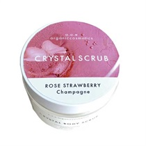 ＜先行予約＞【a.o.e organiccosmetics】LIMITED CRYSTAL SCRUB(Rose strawberry champagne)