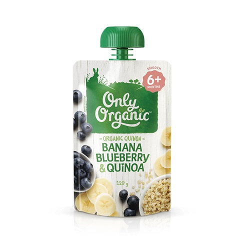 【Only Organic】バナナ・ブルーベリー・キヌア