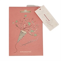 【AROMAPRE】アロマカード CONGRATULATION