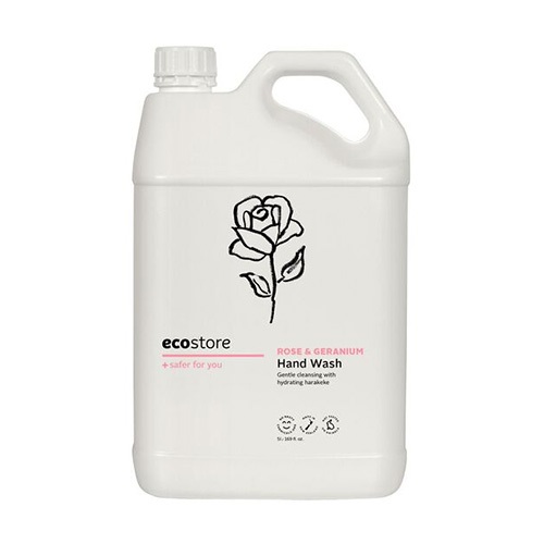 ecostore】ハンドウォッシュ ＜ローズ&ゼラニウム＞ 5L（詰め替え用