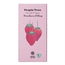 【People Tree】FTチョコ　オーガニックストロベリーフィリング