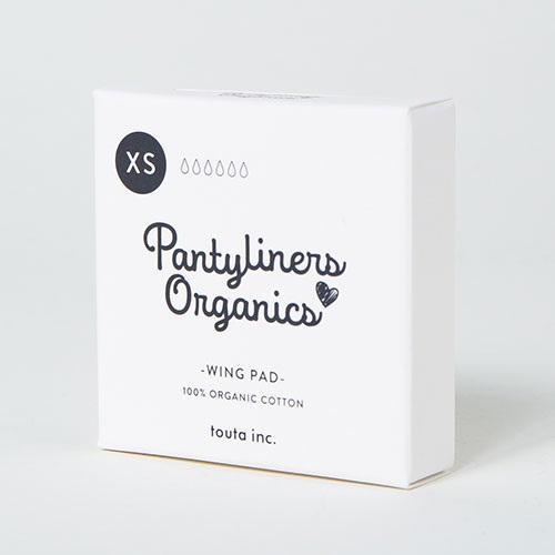 【Pantyliners Organics】羽つきパッドXS