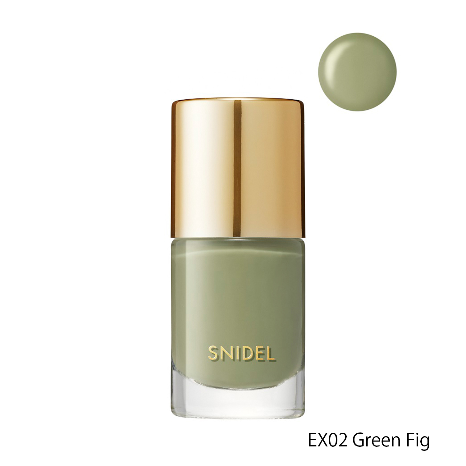 【SNIDEL BEAUTY】グロッシー ポリッシュ＜全2色＞(EX02 Green Fig)