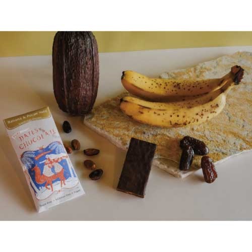NATURE THING Pure Dates Chocolate Banana & Pecan Nuts