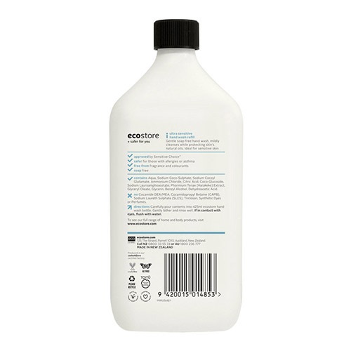 ecostore】ハンドウォッシュリフィル ＜無香料＞ 850mL ｜エコストア